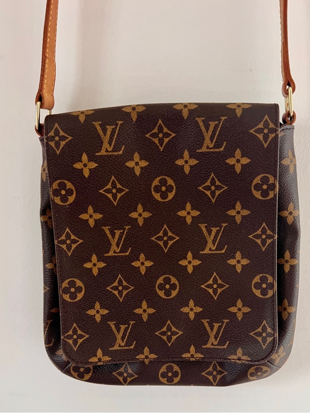 Vintage Louis Vuitton Musetta Salsa Monogram Canvas Crossbody w/COA - Picture 3 of 12